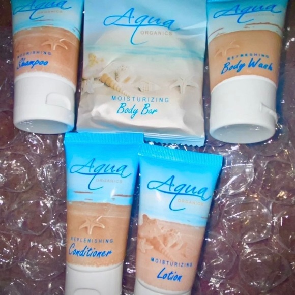 Bulk/40 pcs of each Aqua Organics Soap, Body Wash, Shampoo, Conditioner, Lotion main image 6